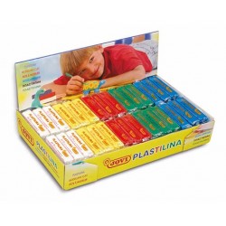 JOVI PLASTILINA 30 PASTILLAS 50 GR COLORES BASICOS