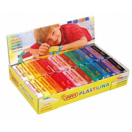 JOVI PLASTILINA PACK 30 50 GR COLORES SURTIDOS