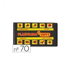 JOVI PLASTILINA PACK 30 50 GR NEGRO