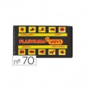 JOVI PLASTILINA PACK 30 50 GR NEGRO