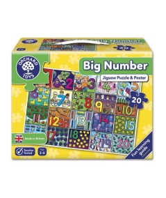 Puzzle Big Number (20 piezas)