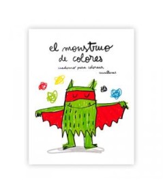 El monstruo de colores. Cuaderno para colorear