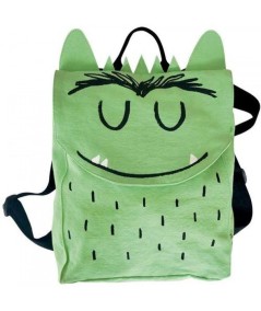 MOCHILA INFANTIL 25X32CM VERDE EL MONSTRUO DE COLORES