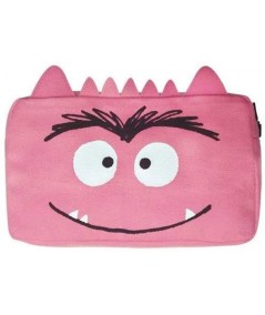 PORTATODO PEQUEÑO 24X22CM ROSA EL MONSTRUO DE COLORES