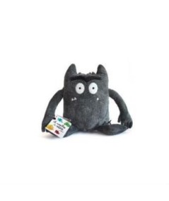 Peluche monstruo de colores gris