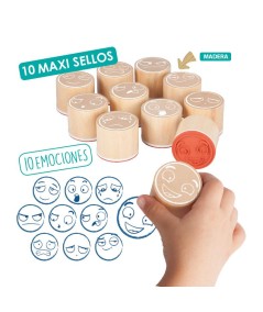 Maxi sellos 10 emociones