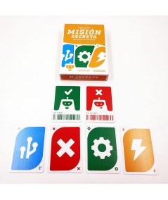 Misión secreta juego de cartas