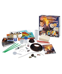 Volcanes y dinosaurios. Kit de experimentos