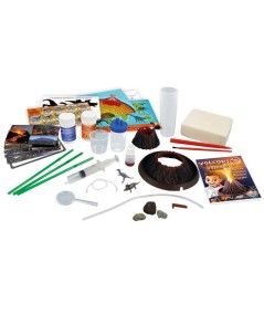 Volcanes y dinosaurios. Kit de experimentos