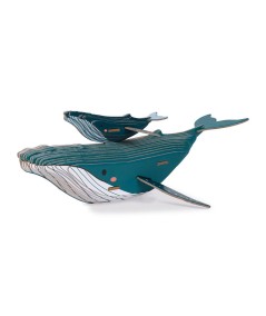 Puzzle 3D ballena WWF