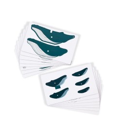 Puzzle 3D ballena WWF