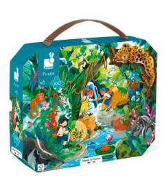 Maletín puzzle aventura inca 100pzas