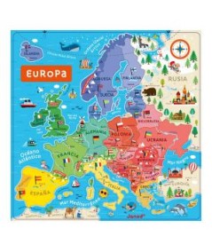 Mapa magnético Europa en español