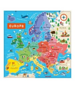 Mapa magnético Europa en español