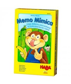 Memo mímica juego motricidad bucal y labial