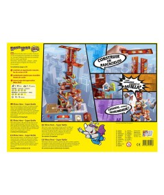Rhino hero super battle juego de habilidad
