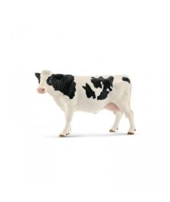 Vaca frisona de manchas negras. Schleich