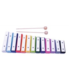 Set De Carrillón De 13 Notas Separadas + Libro Musical