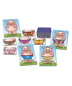 Pigs in pants juego de asociación