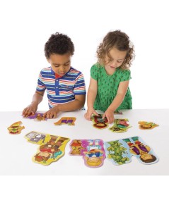 Once upon a time 6 puzzles de 3 piezas