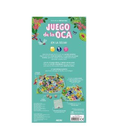 JUEGO DE LA OCA EN LA SELVA