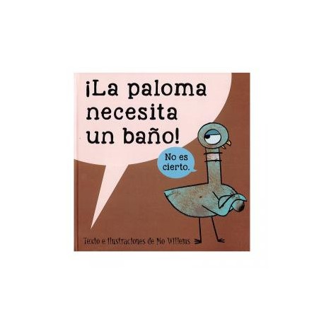 La paloma necesita un baño
