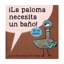 La paloma necesita un baño