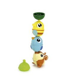 BOTE CUENTAS CONSTRUCCION ANIMALES BOSQUE 21 PIEZAS