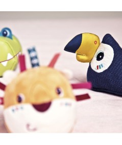SET 4 ANIMALES SELVA TELA ACTIVIDADES