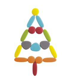 SET PIEDRAS JUNIOR COLORES TIERRA