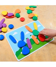 SET ACTIVIDADES PIEDRAS JUNIOR COLORES