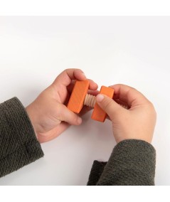 SET TORNILLOS Y TUERCAS MADERA
