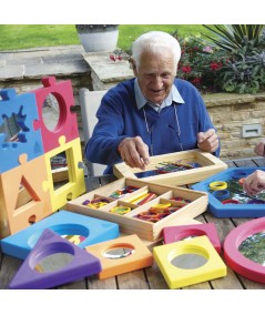 SET FORMAS PUZZLE SOFT ESPEJO
