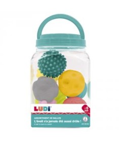 SET 8 PELOTAS SENSORIALES