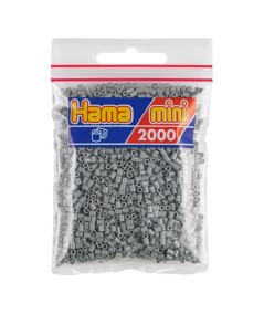HAMA MINI BOLSA 2000 PERLAS GRIS