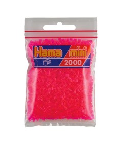 HAMA MINI BOLSA 2000 PERLAS FUCSIA