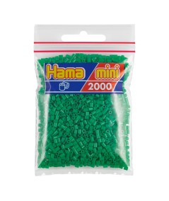 HAMA MINI BOLSA 2000 PERLAS VERDE