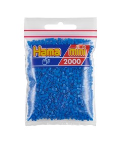 HAMA MINI BOLSA 2000 PERLAS AZUL