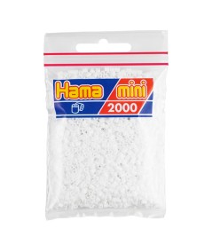 HAMA MINI BOLSA 2000 PERLAS BLANCAS