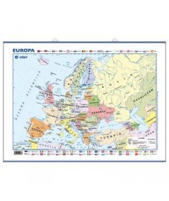 MAPA MURAL MINI EUROPA 35x50cm