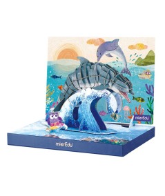 PUZZLE ECO 3D DELFIN