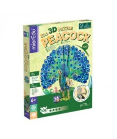 PUZZLE ECO 3D PAVO REAL