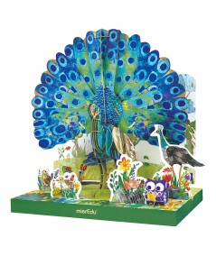 PUZZLE ECO 3D PAVO REAL