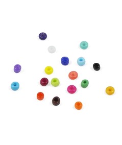 SET ABALORIOS OPACOS 18 COLORES