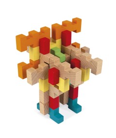 SET CONSTRUCCION MADERA 100 PIEZAS