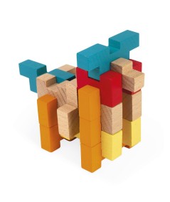 SET CONSTRUCCION MADERA 100 PIEZAS