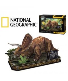 PUZZLE 3D TRICERATOPS NATIONAL GEOGRAPHIC