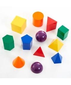 SET DEMOSTRACION SOLIDOS GEOMETRICOS COLORES