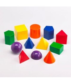 SET DEMOSTRACION SOLIDOS GEOMETRICOS COLORES