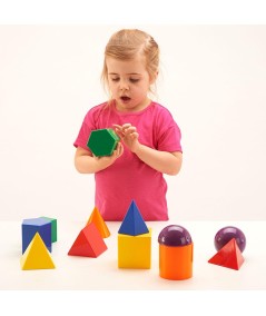 SET DEMOSTRACION SOLIDOS GEOMETRICOS COLORES